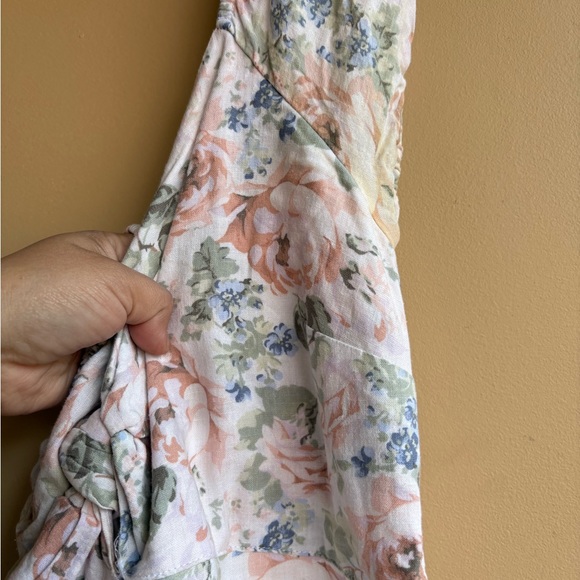 Abercrombie and Fitch linen floral dress - Picture 3 of 9